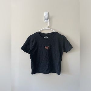 Hollister Embroidered Top